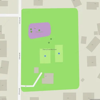 Map of Cherry Crest Mini Park