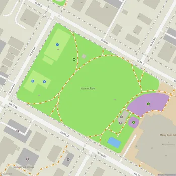 Map of Holmes Park