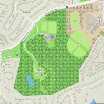 Map of William R. Davie Regional Park