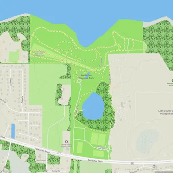 Map of Apalachee Regional Park