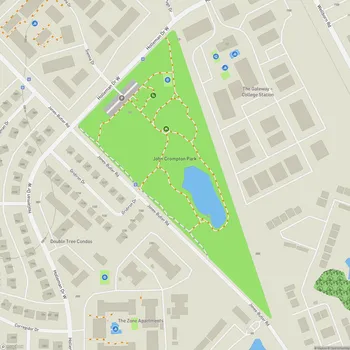 Map of John Crompton Park