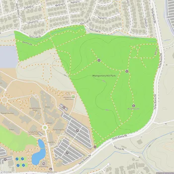 Map of Montgomery Hill Park
