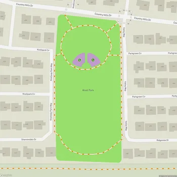 Map of Knoll Park