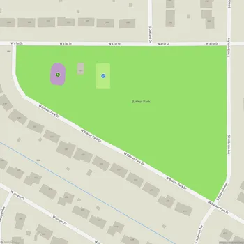 Map of Bakker Park