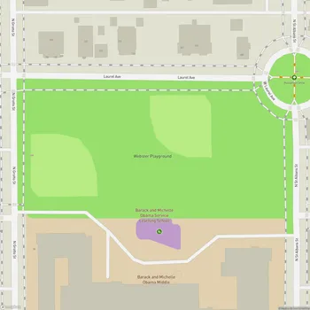 Map of Webster Park