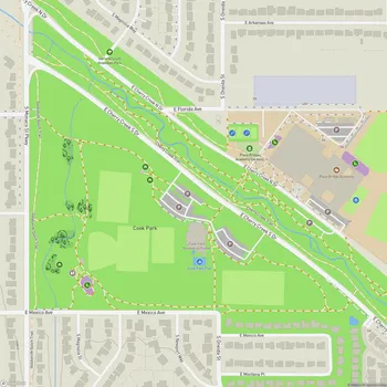 Map of Cook Park