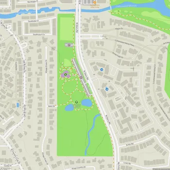 Map of Cottonwood Creek Park