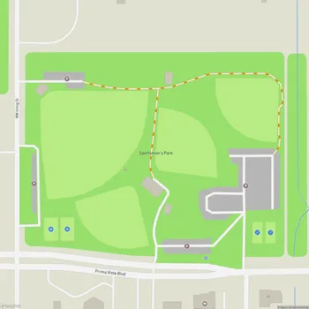 Map of Sportsman's Park
