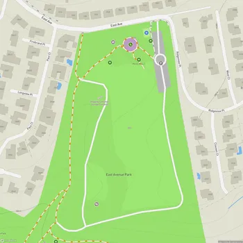 Map of East Avenue Park