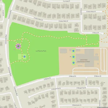 Map of La Paloma Park