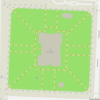Map of Alamo Square Park