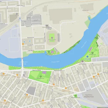 Map of Essex County Riverfront Park