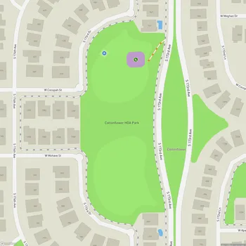 Map of Cottonflower HOA Park