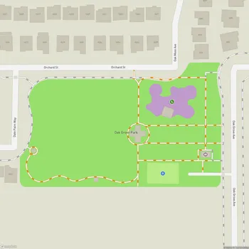 Map of Oak Grove Park