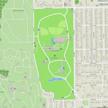 Map of Lincoln Park