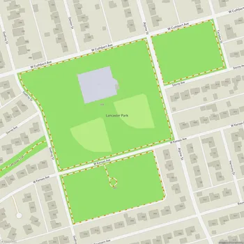 Map of Lancaster Park