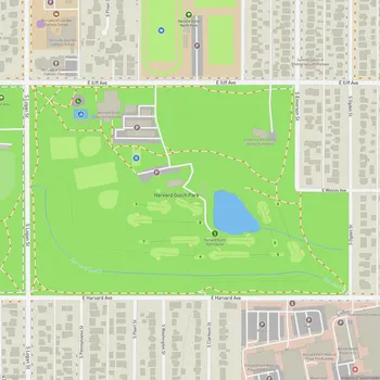 Map of Harvard Gulch Park