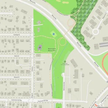 Map of Washington Manor Park