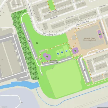 Map of Armistead Boothe Park