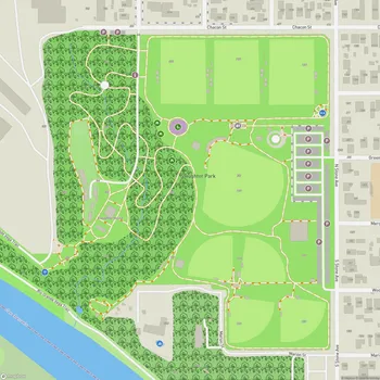 Map of Slaughter Park