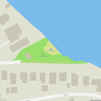 Map of Spring Harbor Beach Park