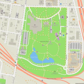 Map of MacArthur Park