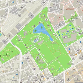 Map of Centennial Park