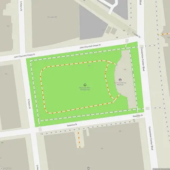 Map of Mississippi River Heritage Park