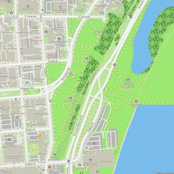 Map of Juneau Park