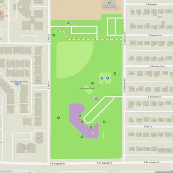 Map of Jefferson Park