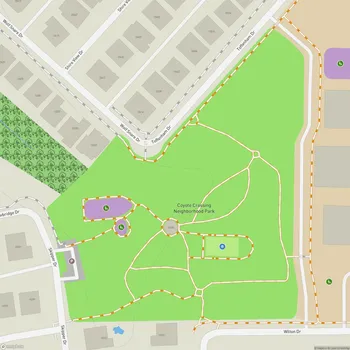 Map of Coyote Crossing Park