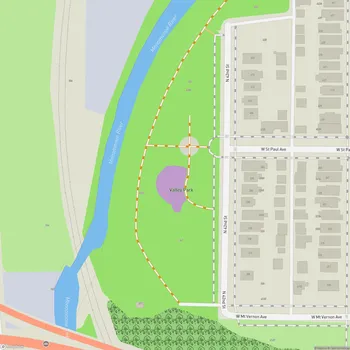 Map of Valley Park