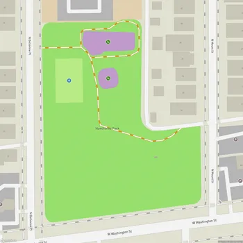 Map of Hawthorne Park