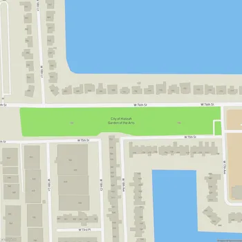 Map of Garden of the Arts