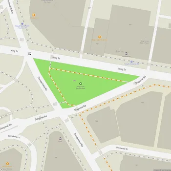 Map of King Street Gardens Park