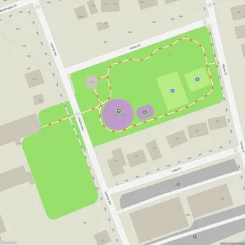 Map of St. Anna's Park