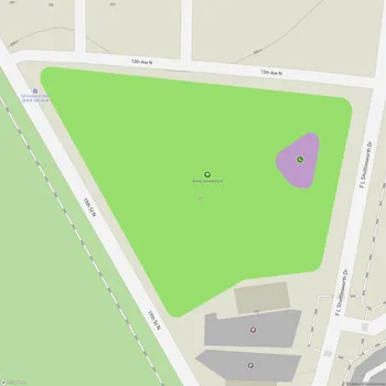 Map of Arthur Shores Park