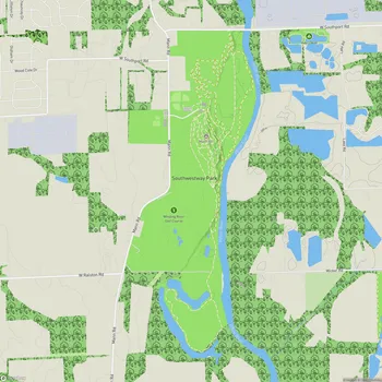 Map of Southwestway Park