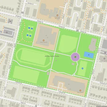 Map of JFK Recreation Center