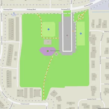 Map of Parkway Park