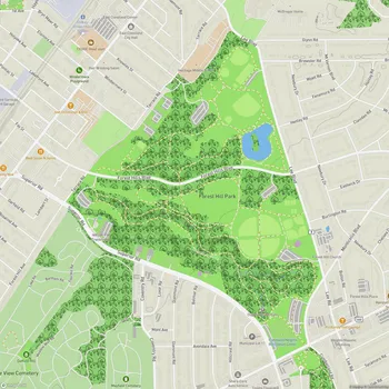 Map of Forest Hill Park