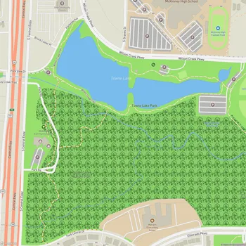 Map of Towne Lake Park