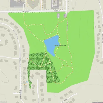 Map of Clarion Woods Park