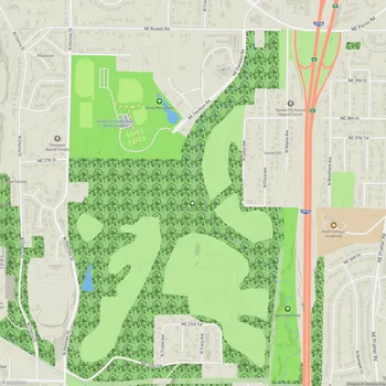 Map of Riverview Greenway