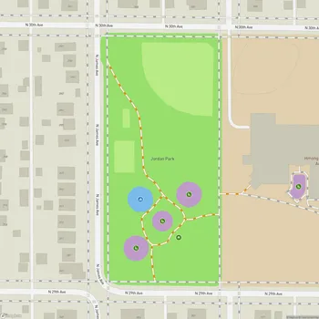 Map of Jordan Park