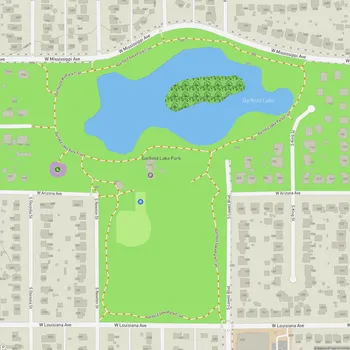 Map of Garfield Lake Park