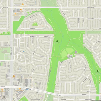 Map of Horseshoe Park