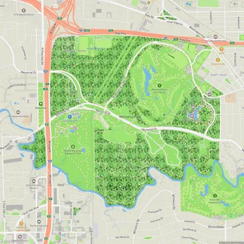 Map of Memorial Park