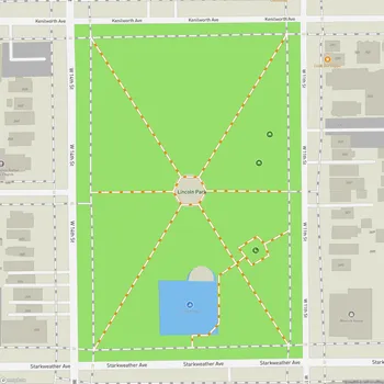 Map of Lincoln Park