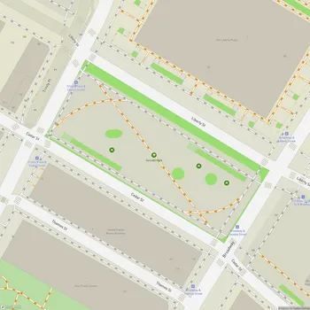Map of Zuccotti Park
